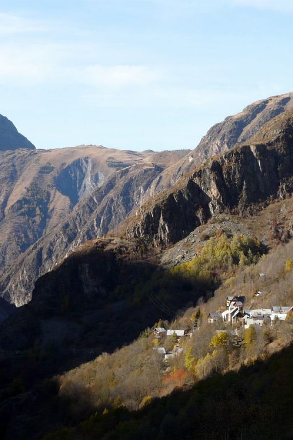 Village de St Christophe-en-Oisans et Pied-Moutet - valle du Vnon